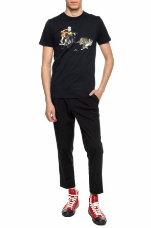 T-shirt z nadrukiem z logo, zdjęcie 2 T-shirt z nadrukiem z logo od Paul Smith